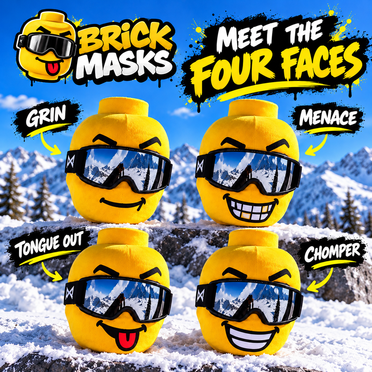 BrickMasks™ - Ski Mask
